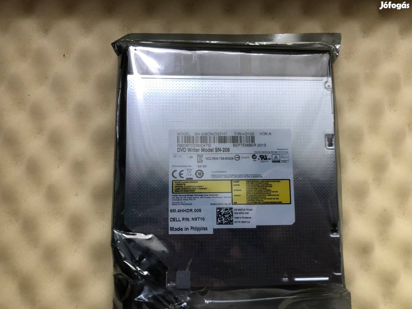 Új! Dell Inspiron M5010 N5010 dvd kompletten előlappal brackettel N9T1