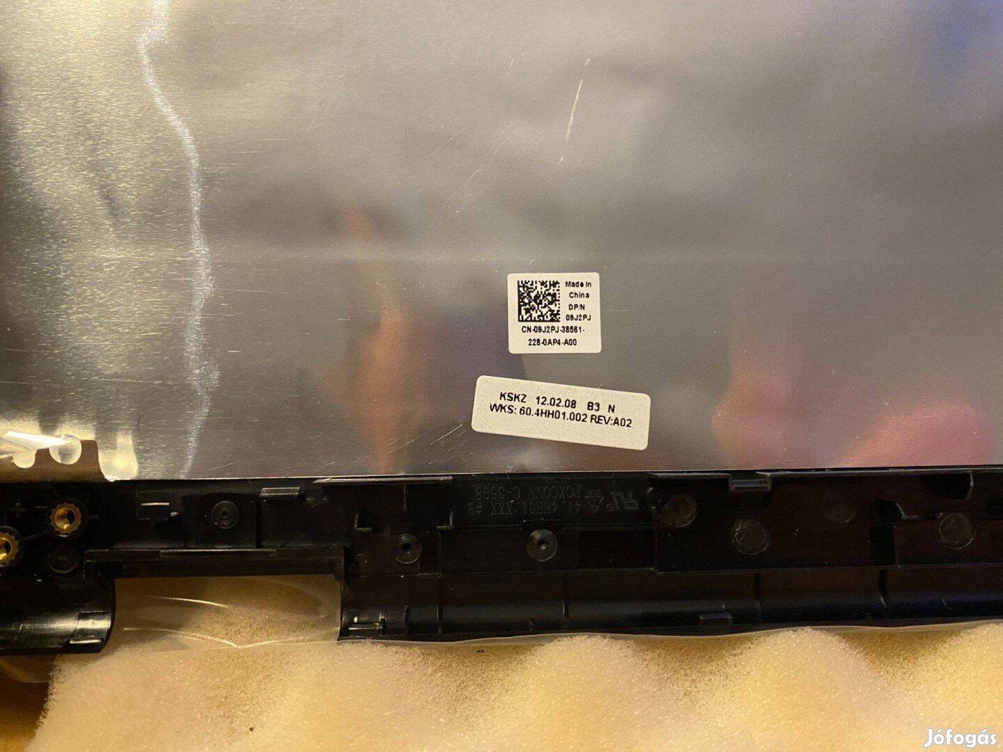 Új! Dell Inspiron N5010 M5010 fedlap fekete gyári új 9J2PJ 09J2PJ
