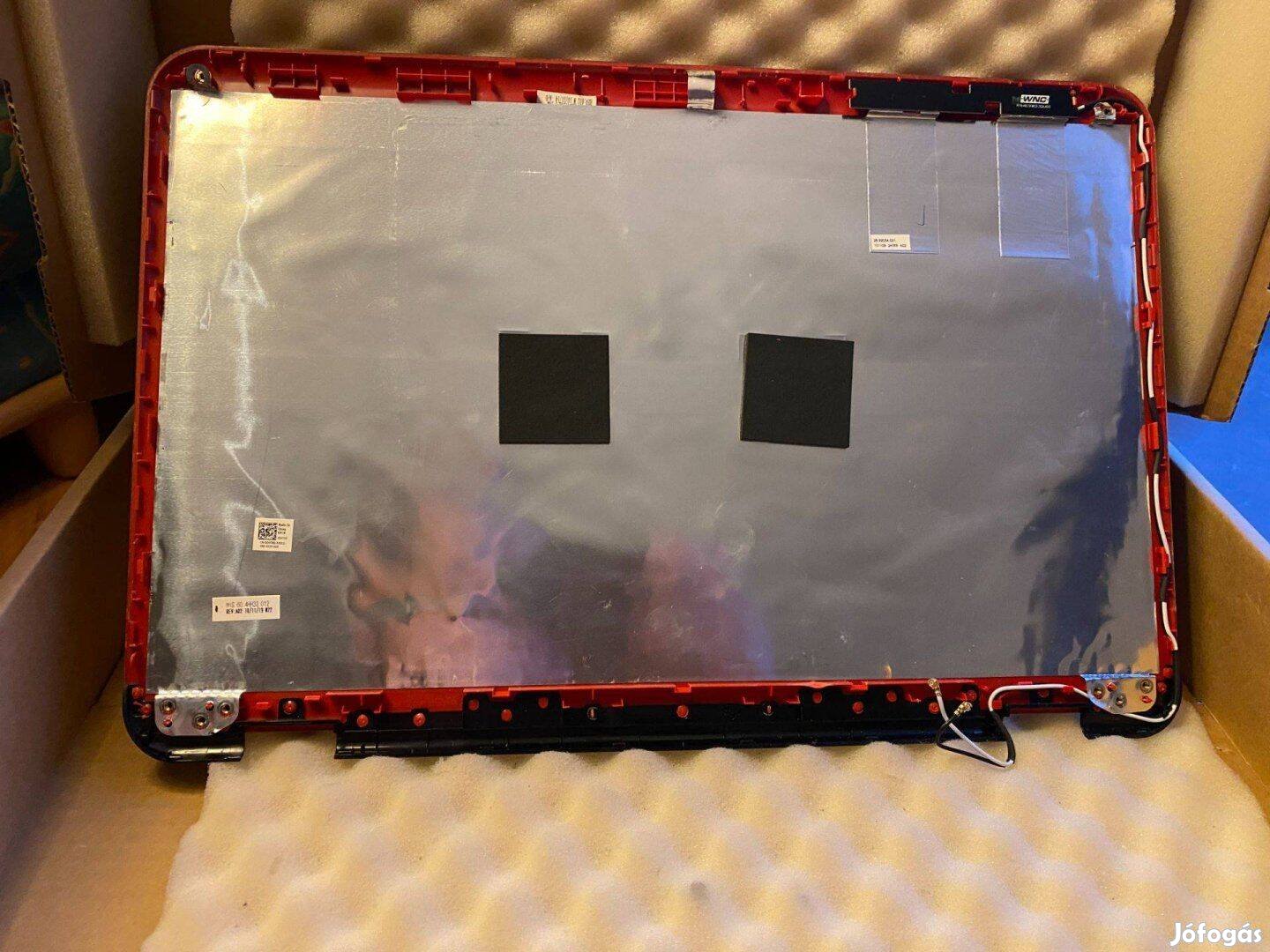 Új! Dell Inspiron N5010 M5010 fedlap piros bontott Dhtxg 0Dhtxg