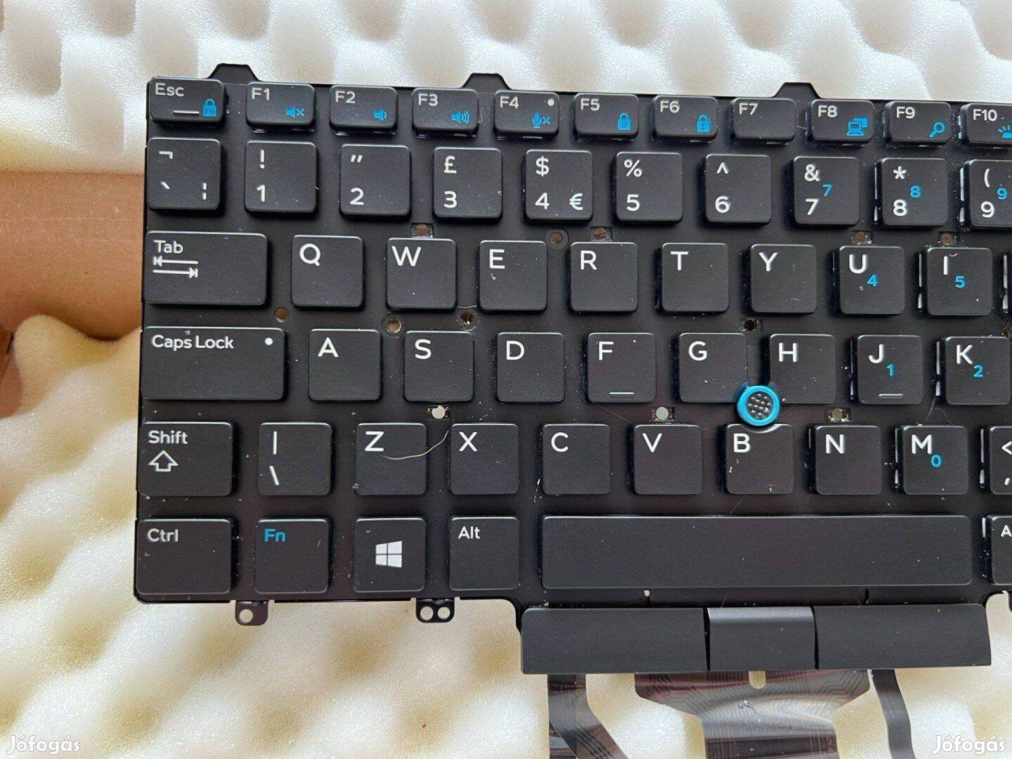 Új! Dell Latitude 5490 7490 5491 5495 angol billentyűzet 9170J 09170J
