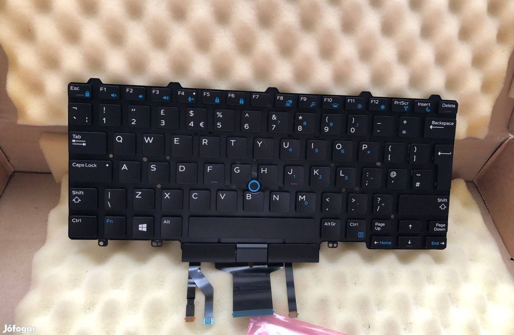 Új! Dell Latitude 5490 7490 5491 5495 angol billentyűzet 9170J 09170J