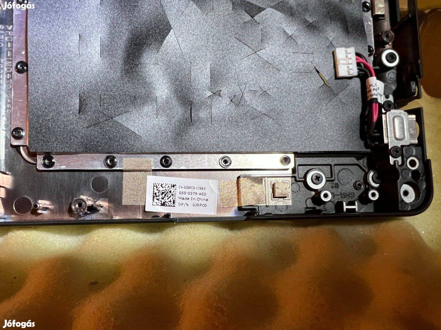Új! Dell Latitude 5490 palmrest touchpad burkolat dc in kábellel SP Jd