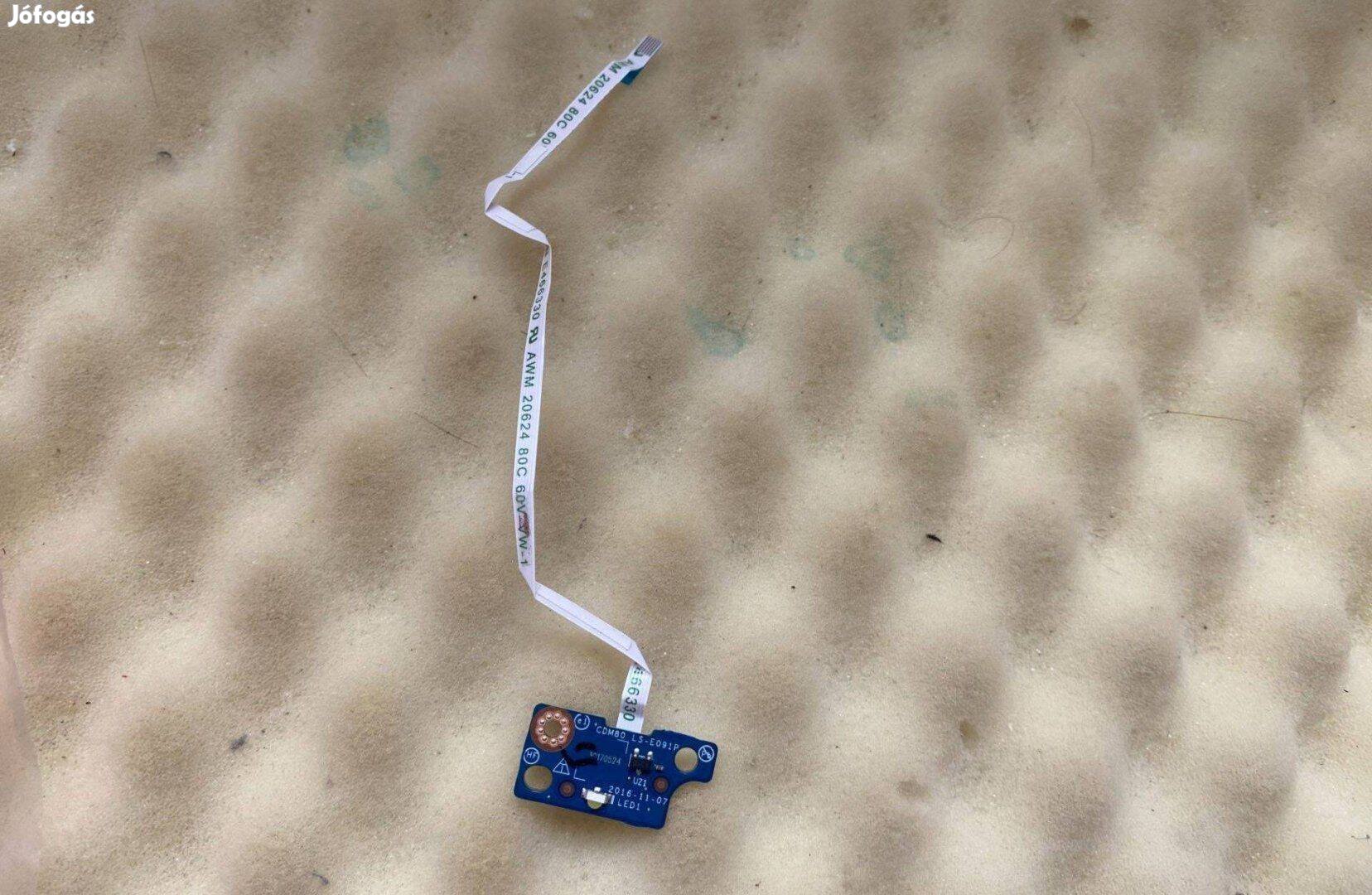 Új! Dell Latitude 5580 Precision 3520 status led Nbx00023T00 LS-E091P