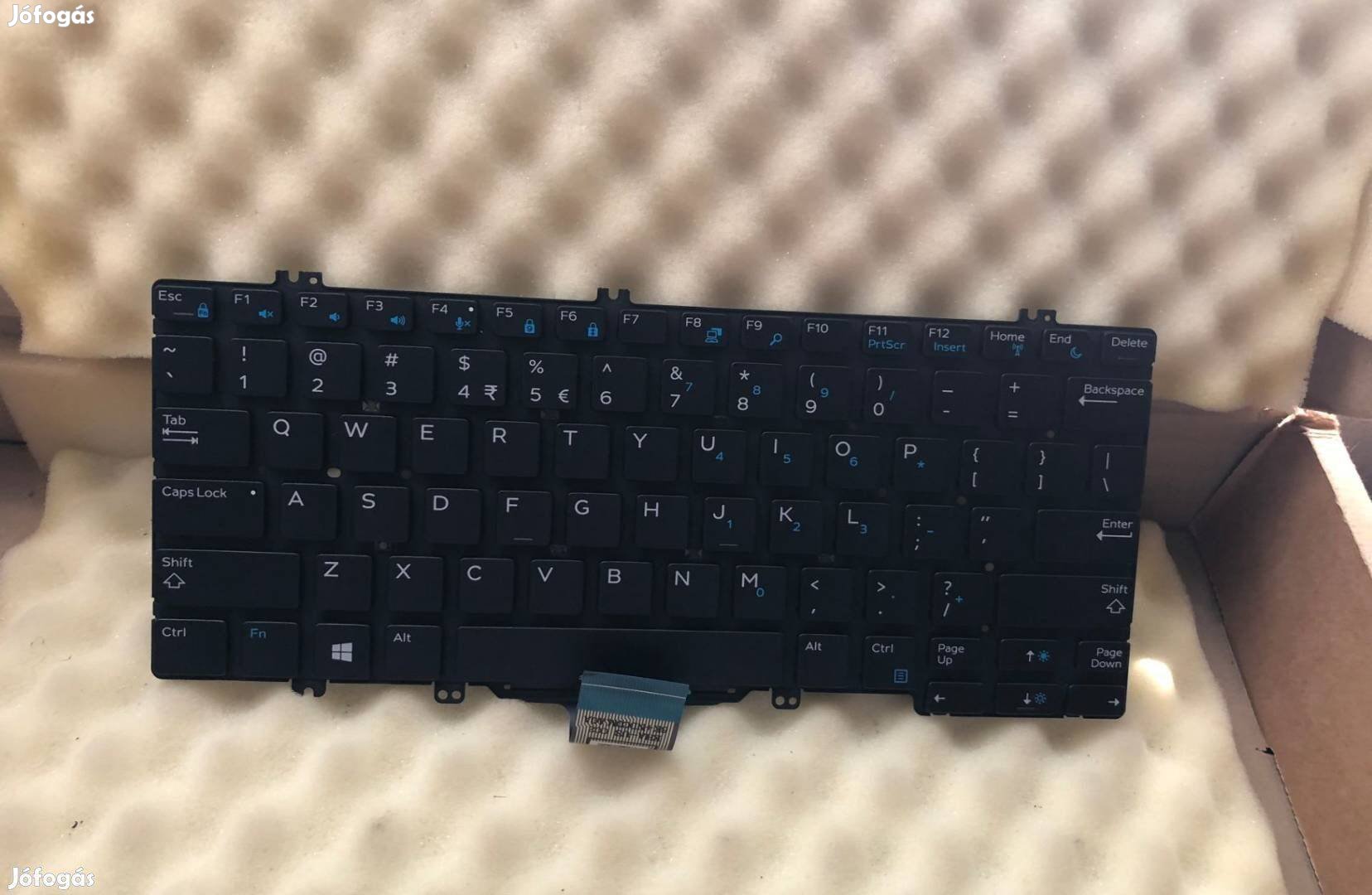 Új! Dell Latitude 7280 5280 E7280 E5280 angol billentyűzet 1TC47