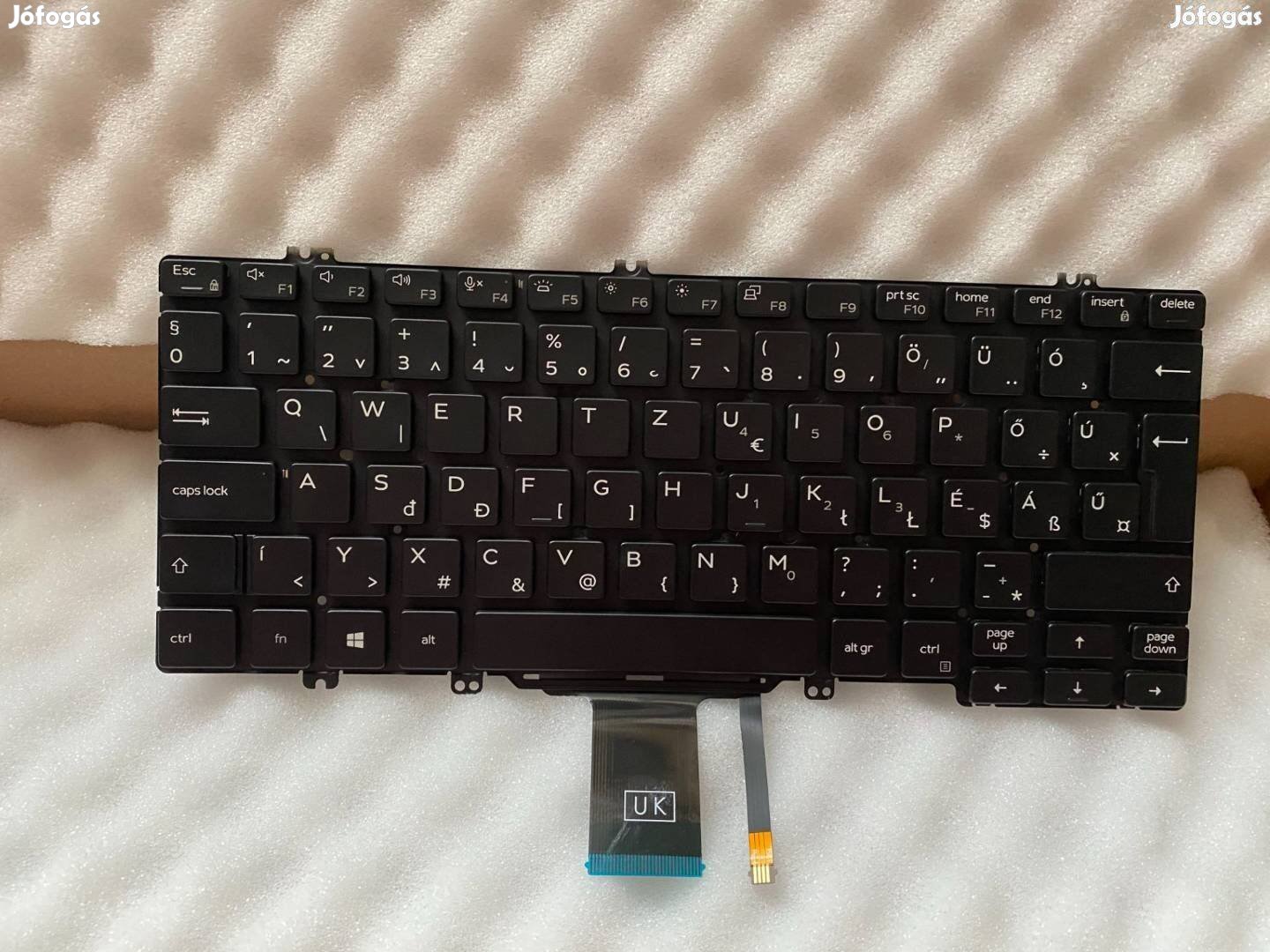 Új! Dell Latitude 7300 világítós magyar billentyűzet