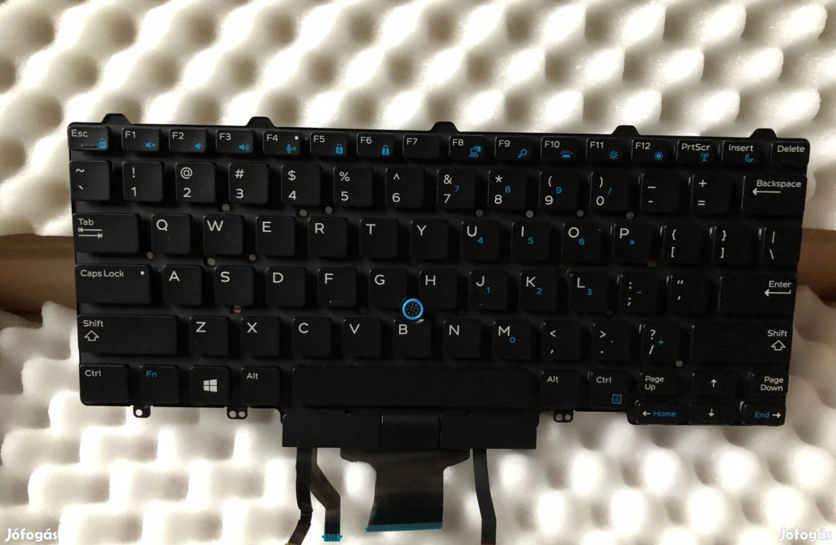 Új! Dell Latitude 7480 5480 7470 5470 világítós angol