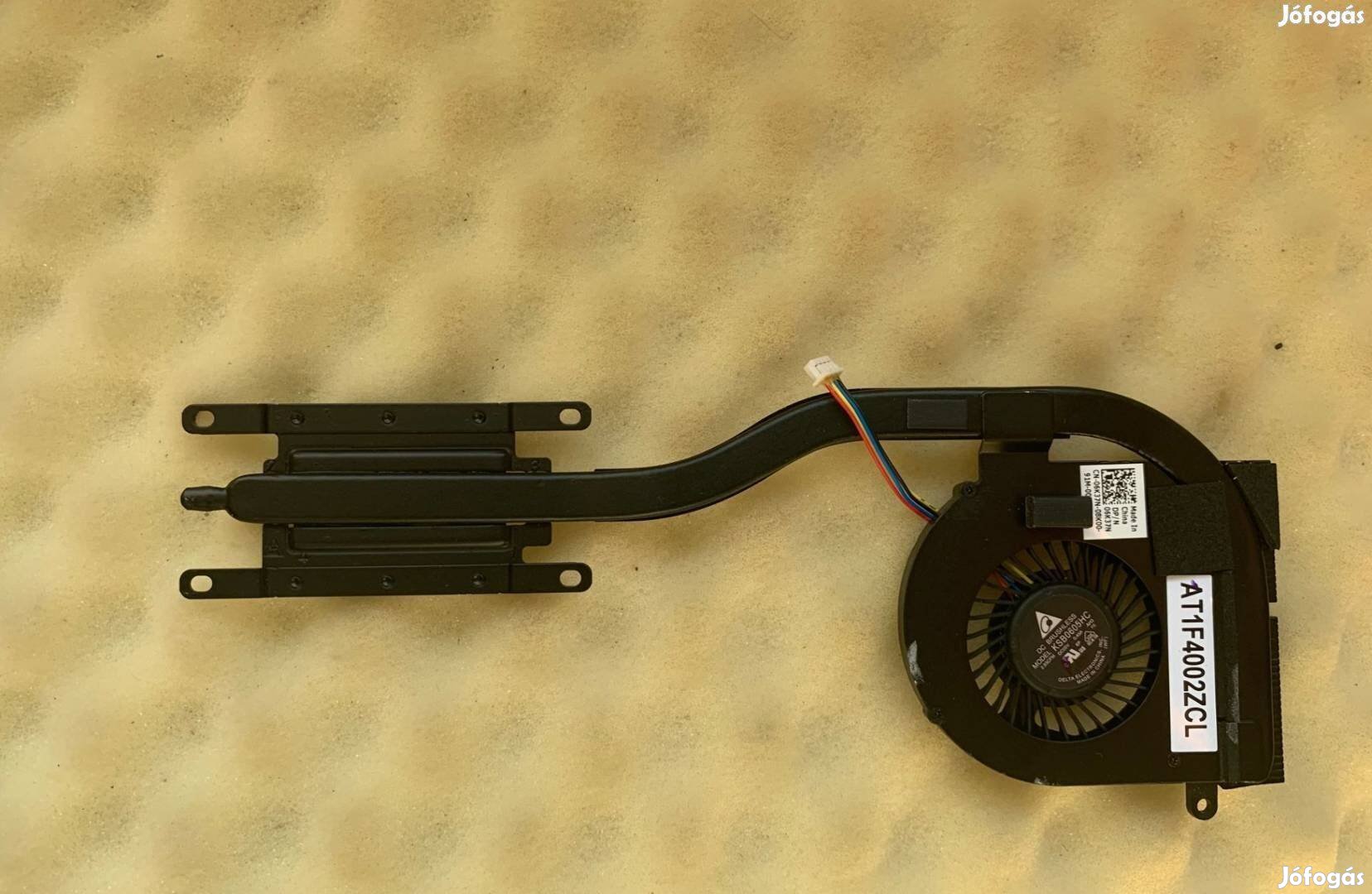 Új! Dell Latitude E5270 heatsink ventilátor fan új 6K37N 06K37N AT1F40