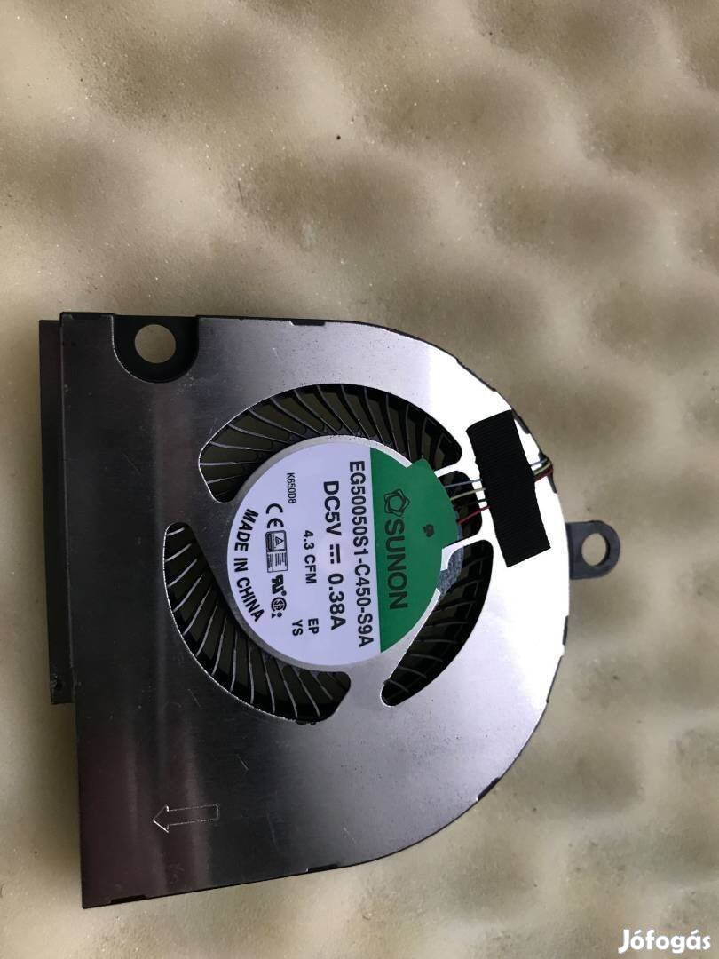 Új! Dell Latitude E5550 Ventilátor FAN Új 4Y9H9 04Y9H9 EG50050S1-C450-