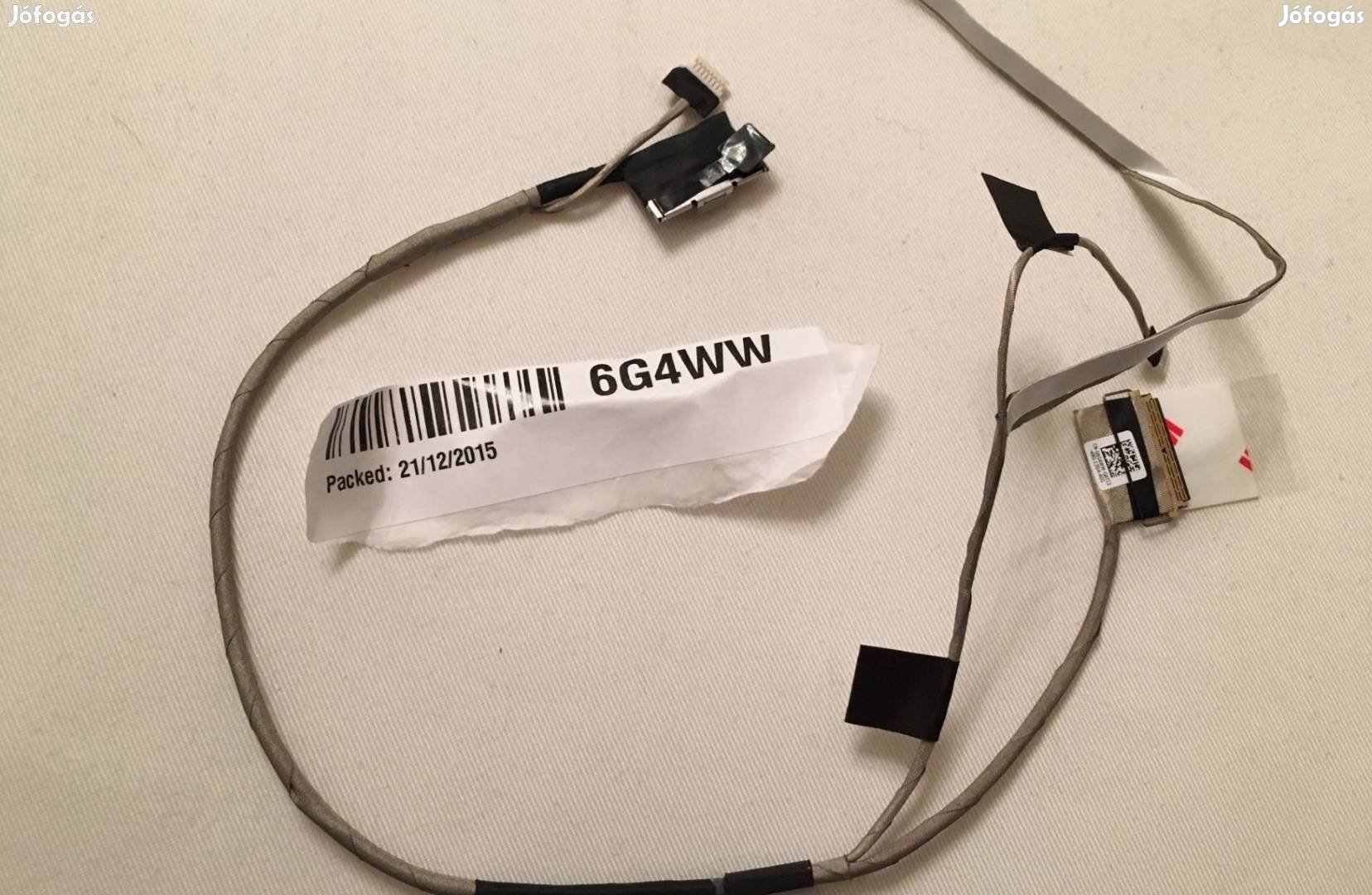 Új! Dell Latitude E6540 Full HD LVDS Kábel 6G4WW 06G4WW DC02C004400 Új
