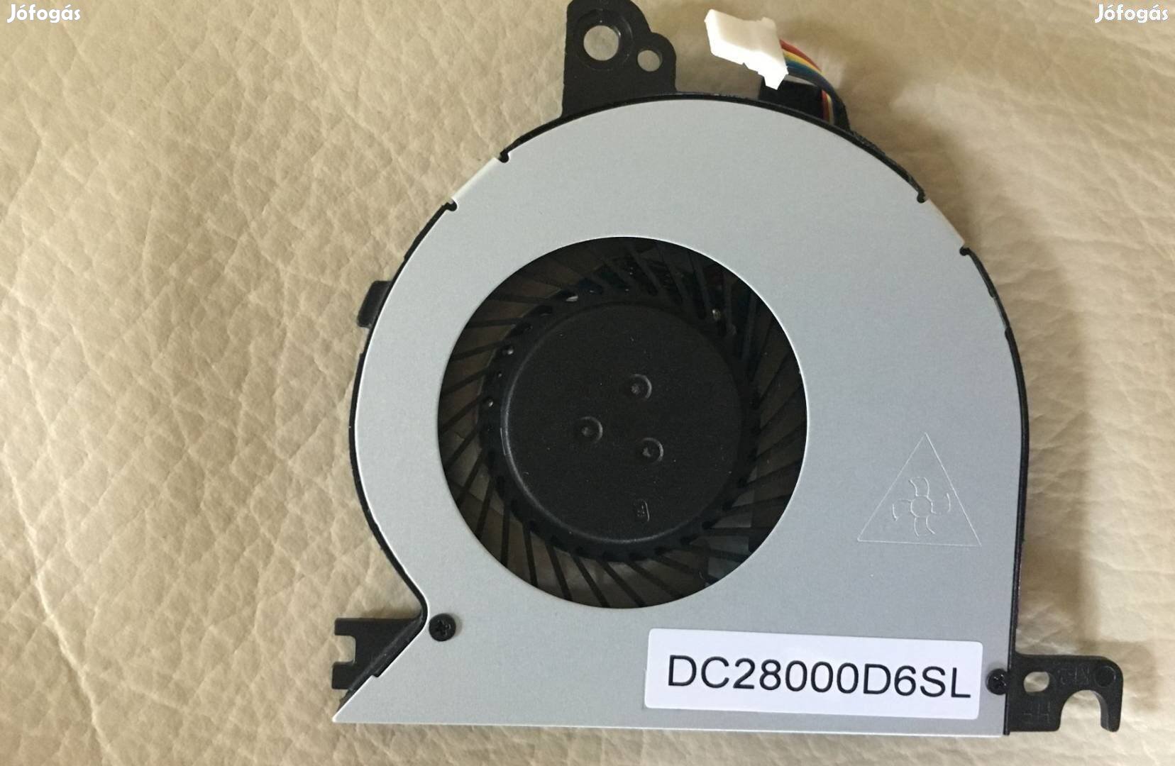 Új! Dell Latitude E7240 Ventilátor FAN GVH35 Új 0GVH35 DC28000D6SL