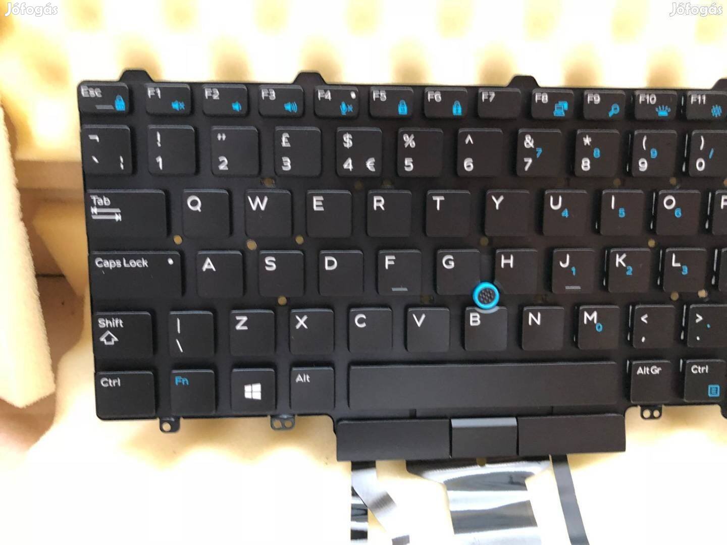 Új! Dell Latitude E7470 E5470 E7480 E5480 angol billentyűzet K9V28