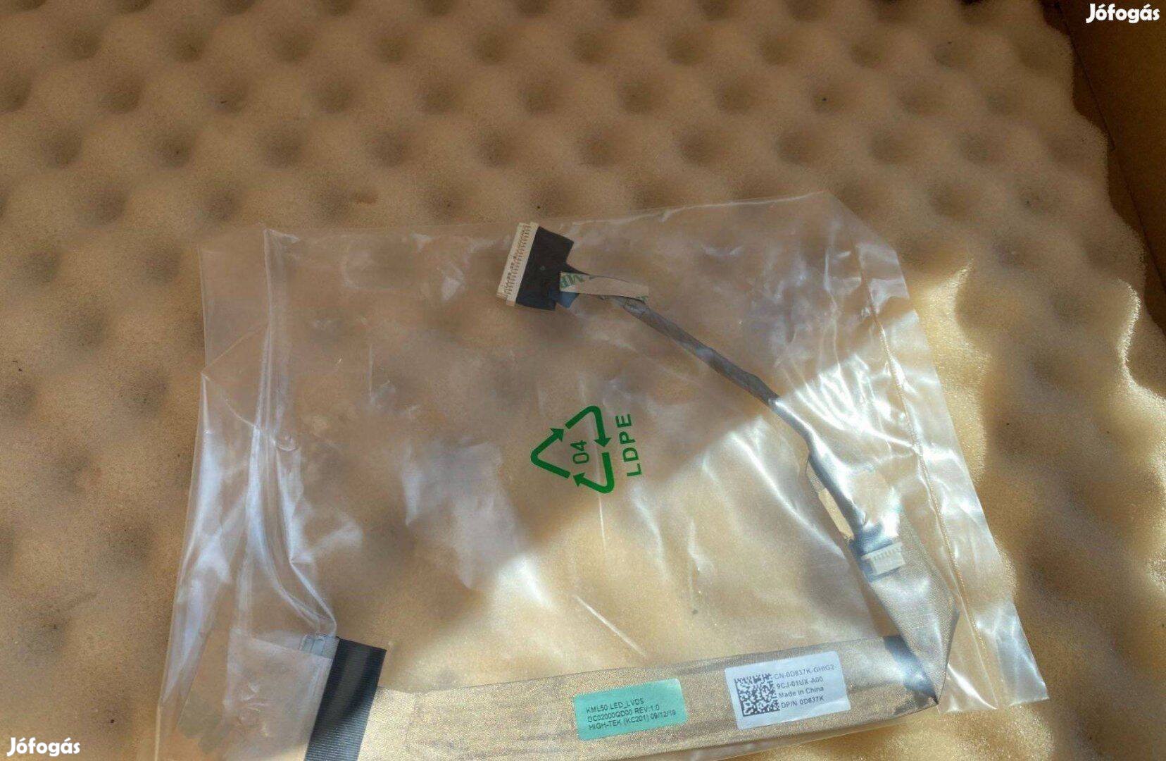 Új! Dell Vostro 1520 kijelző kábel szalagkábel DC02000QD00 D837K 0D837