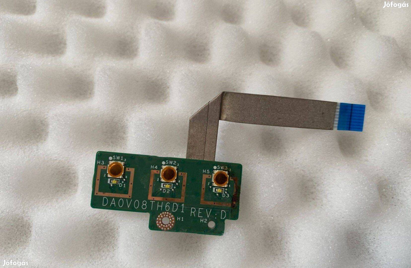 Új! Dell Vostro 3460 media button board bontott DA0V08TH6D1