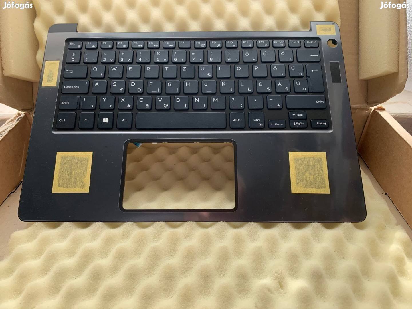 Új! Dell Vostro 5370 magyar világítós billentyűzet palmrest C7C19 RT03