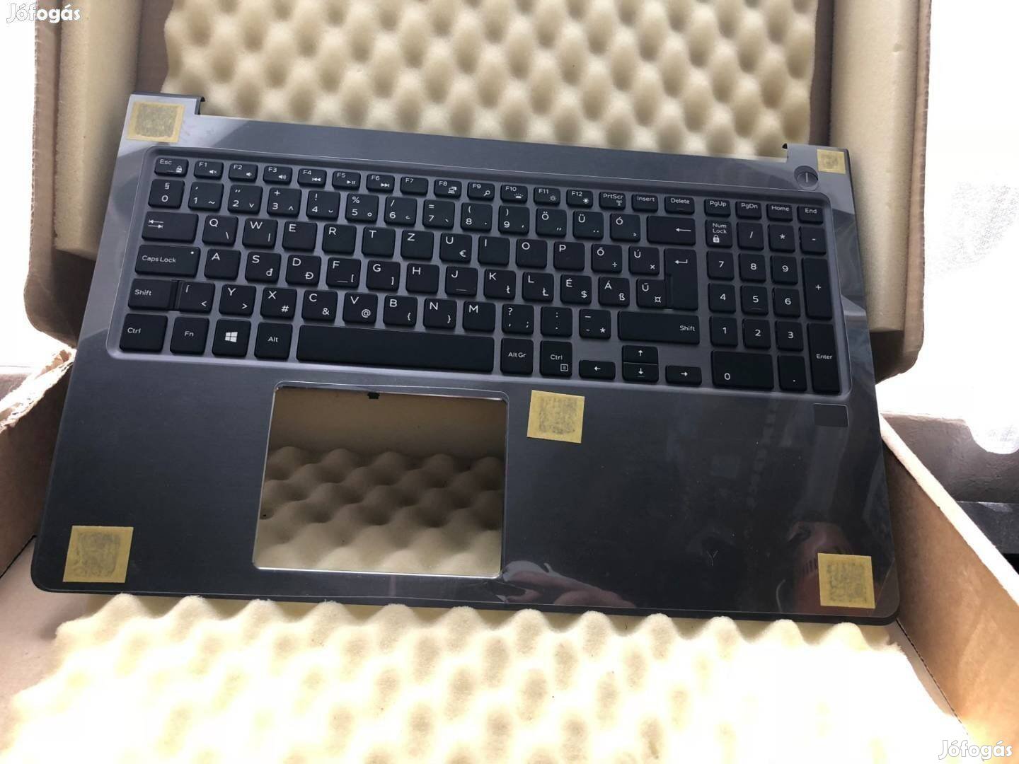 Új! Dell Vostro 5568 palmrest magyar világítós billentyűzet Hjp49 Rngy