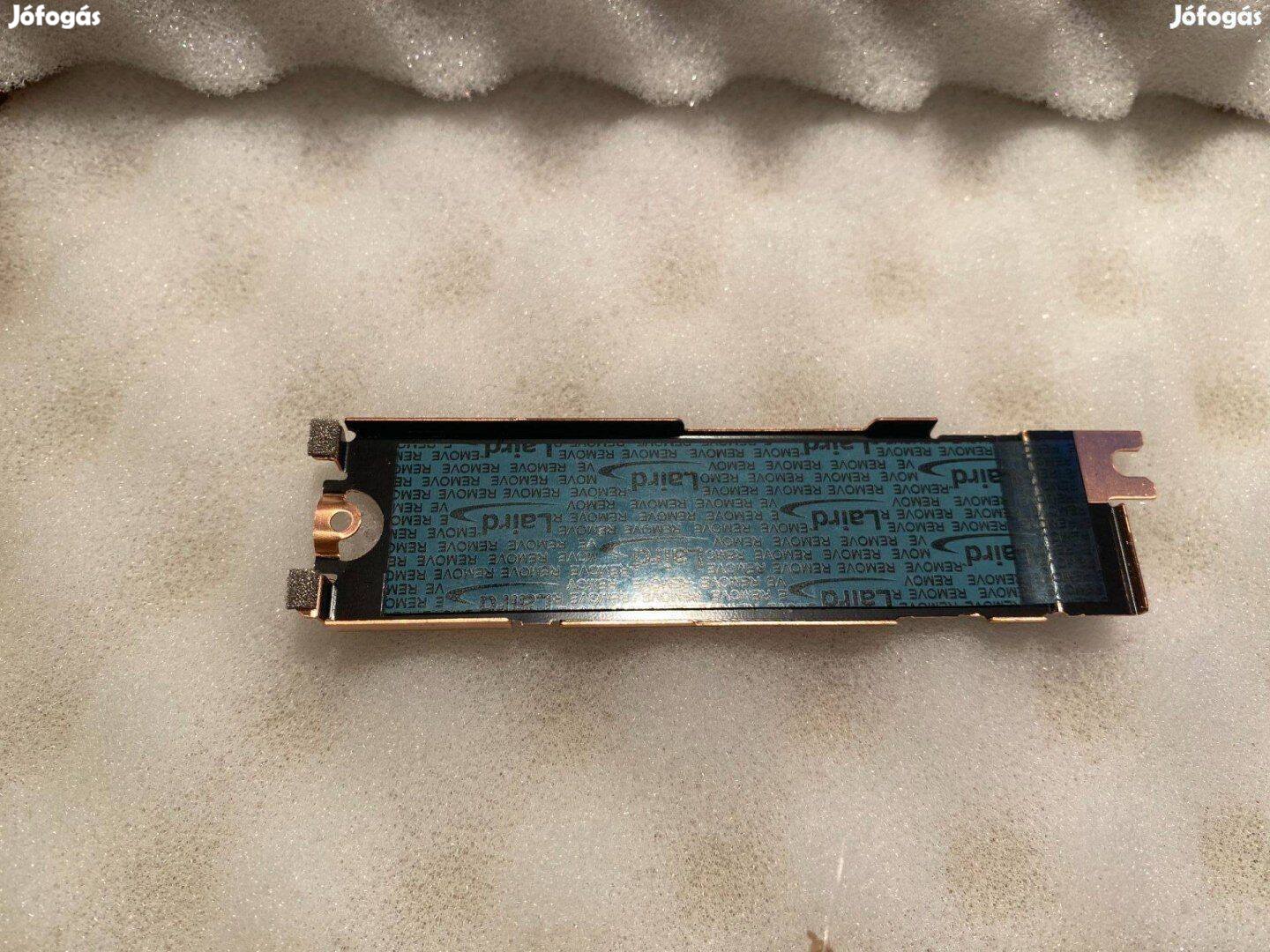 Új! Dell XPS 9500 Precision 5550 SSD heatsink 1.ssd ET2SH000500 130R6