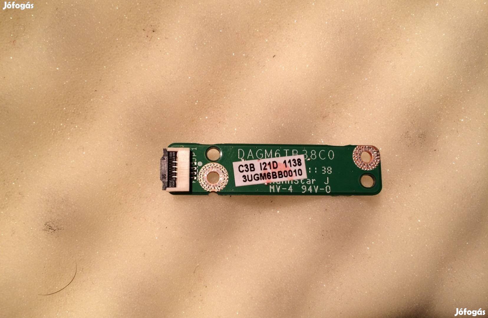 Új! Dell XPS L501X L502X Bekapcsoló Gomb Power Button
