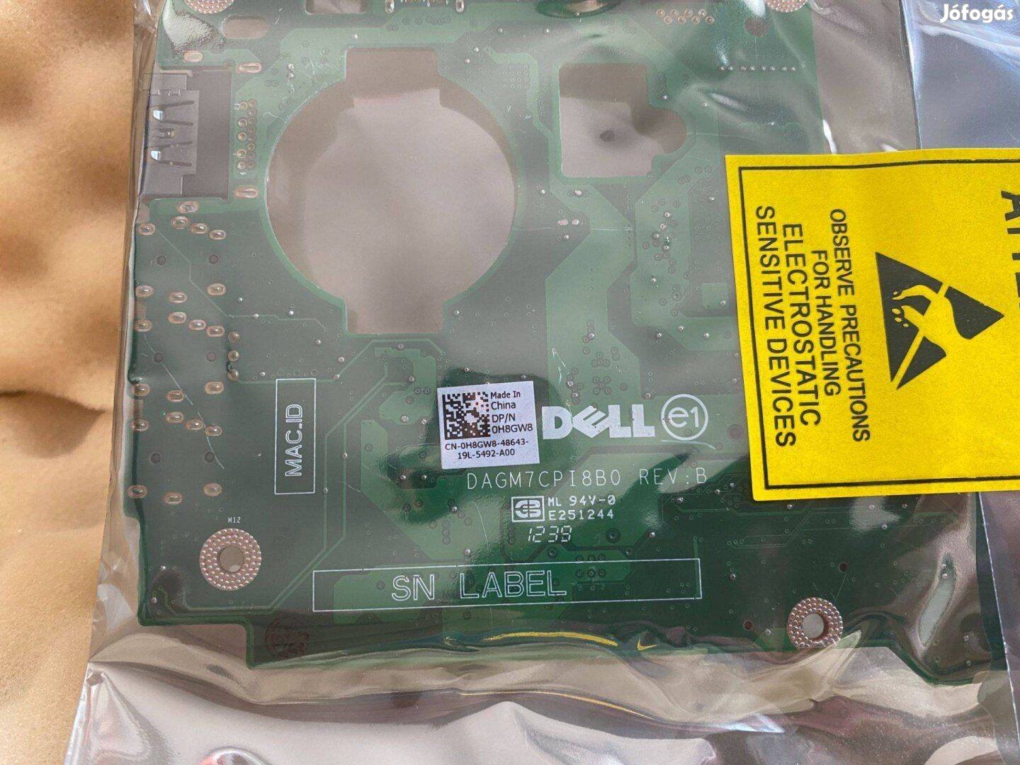 Új! Dell XPS L702X IO Circuit Board audio board Dagm7CPI8B0 H8GW8 0H8G
