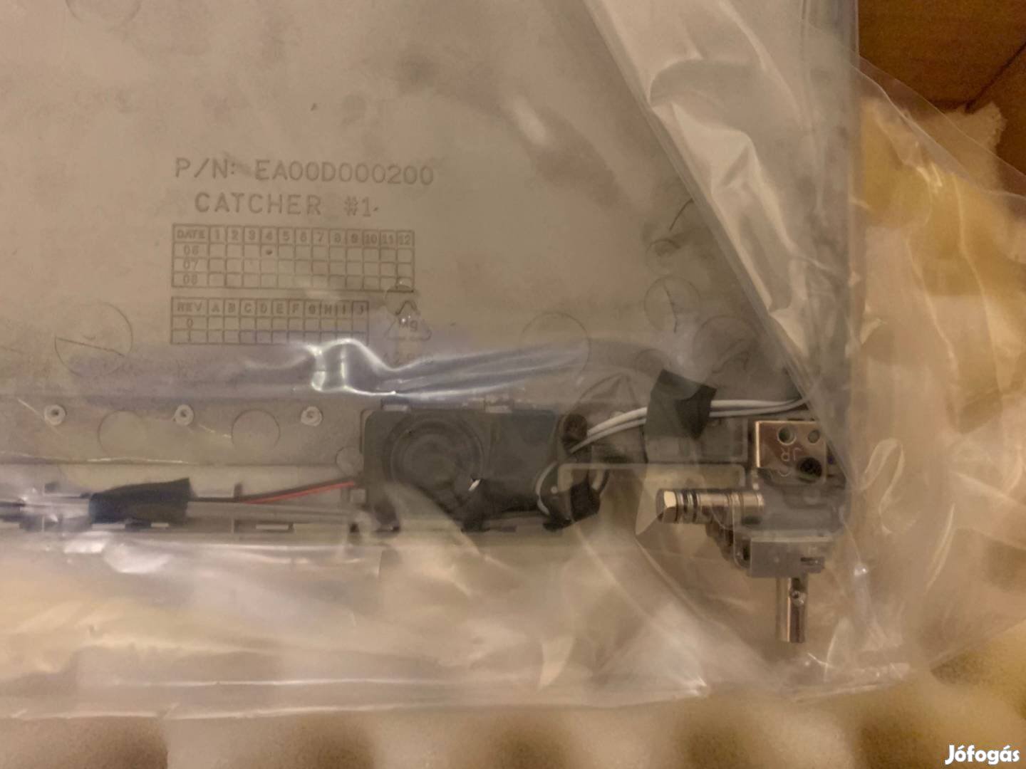 Új! Dell XPS M1210 fekete fedlap gyári új zsanérokkal YH633 YH633
