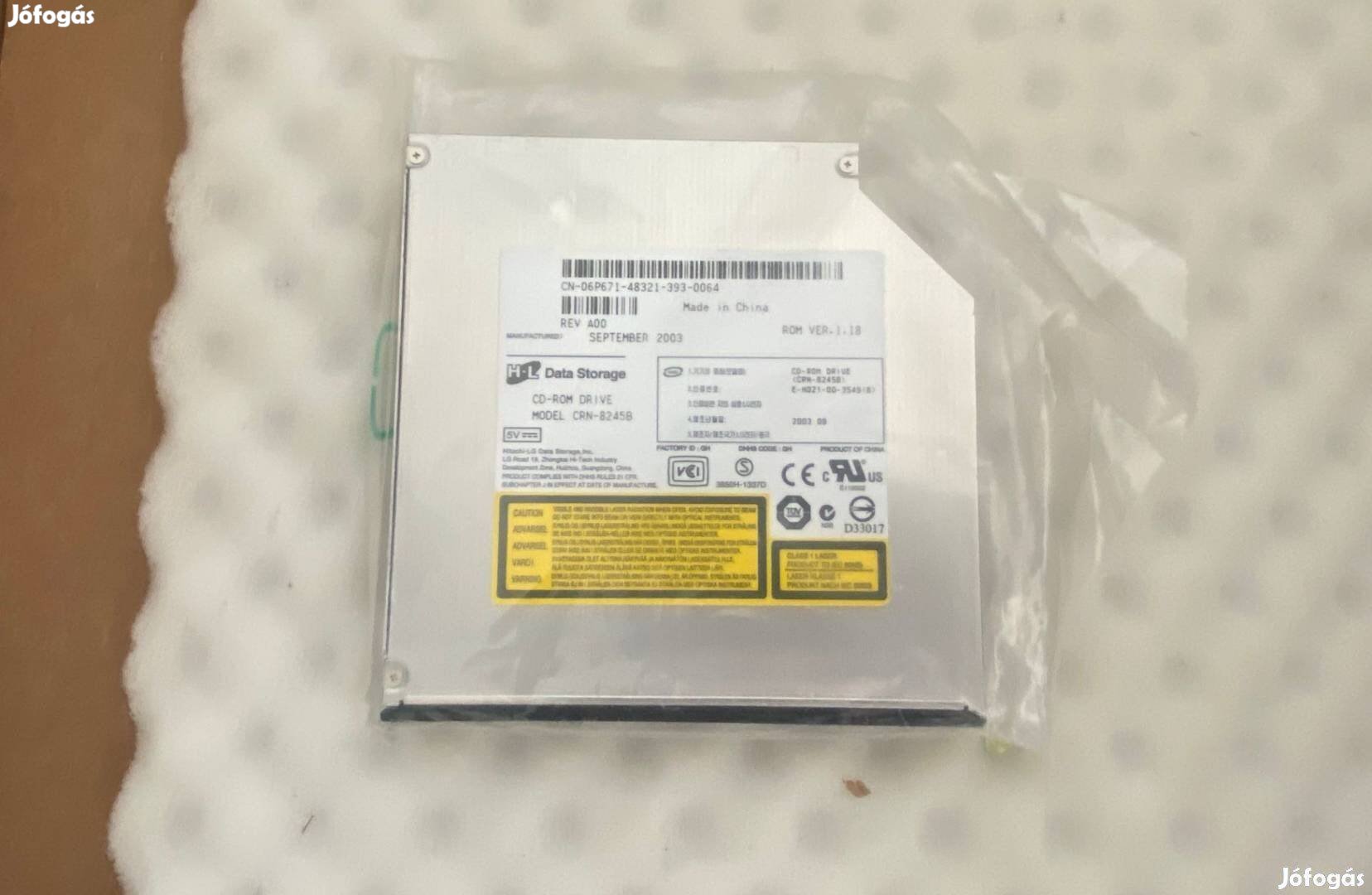 Új! Dell inspiron 1100 1150 5100 5150 100L Cdrom Crn-8245B