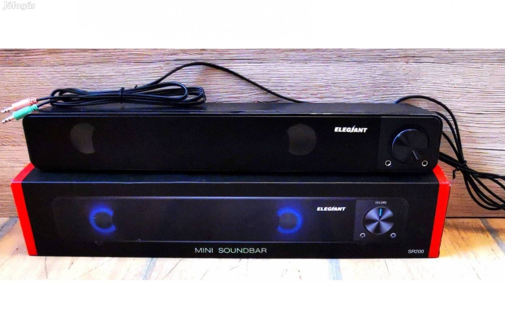 Új, Elegiant Soundbar vezetékes számítógépes hangszóró 6W-os sztereó