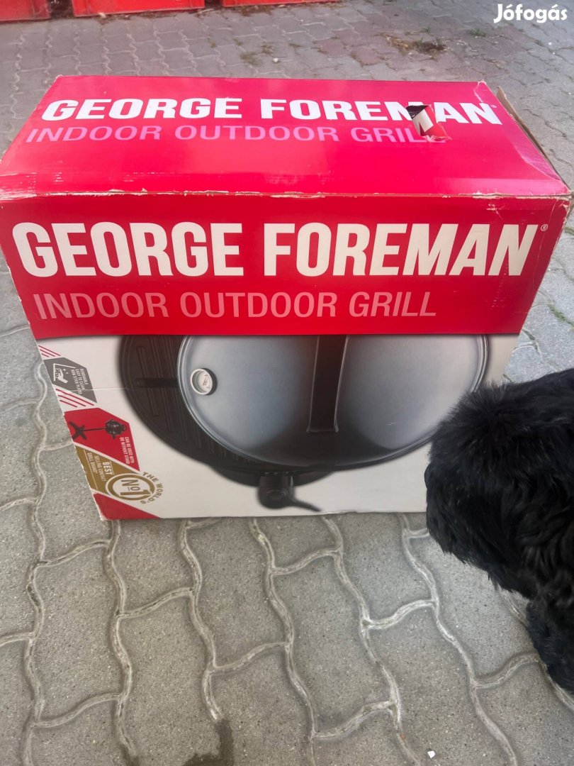 Új! Elektromos grillező George Foreman
