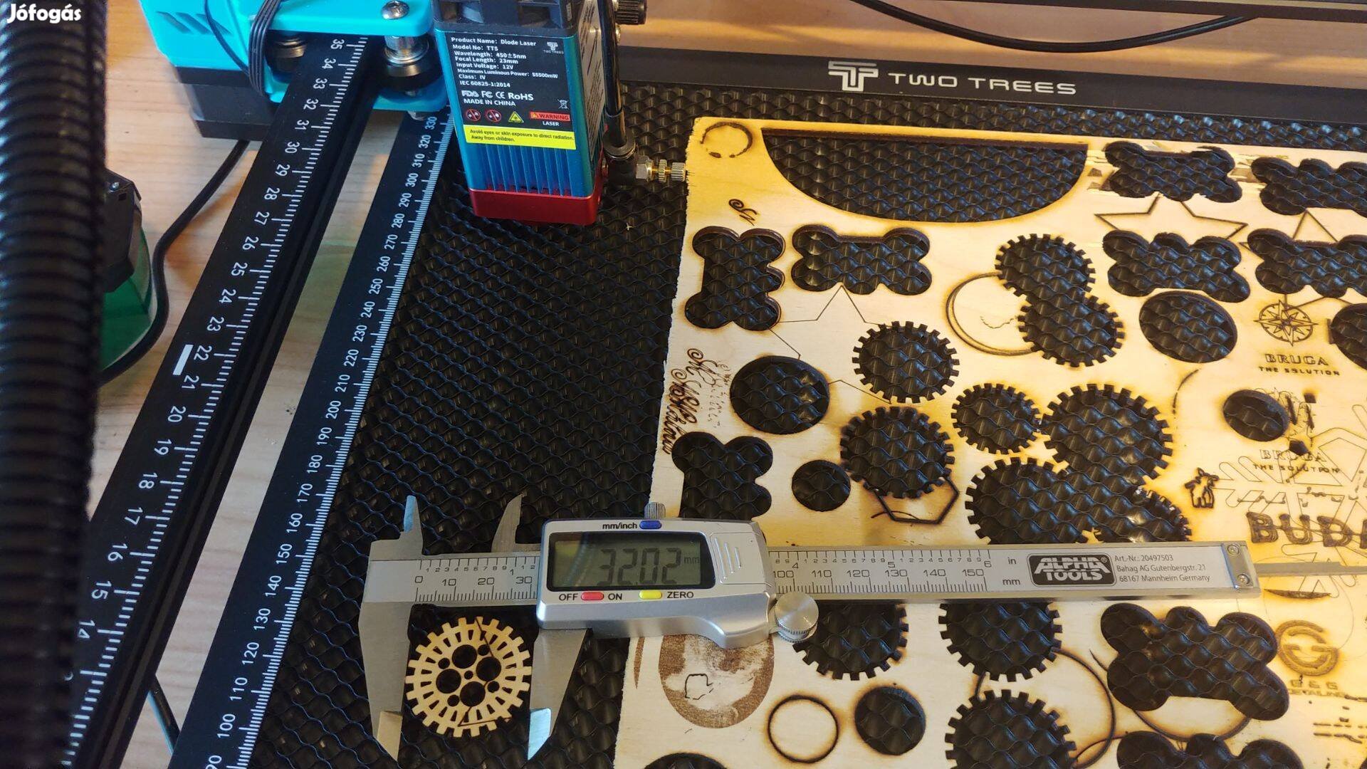 Új! Extra erős lézer vágó gravírozó lézervágó lézergravírozó