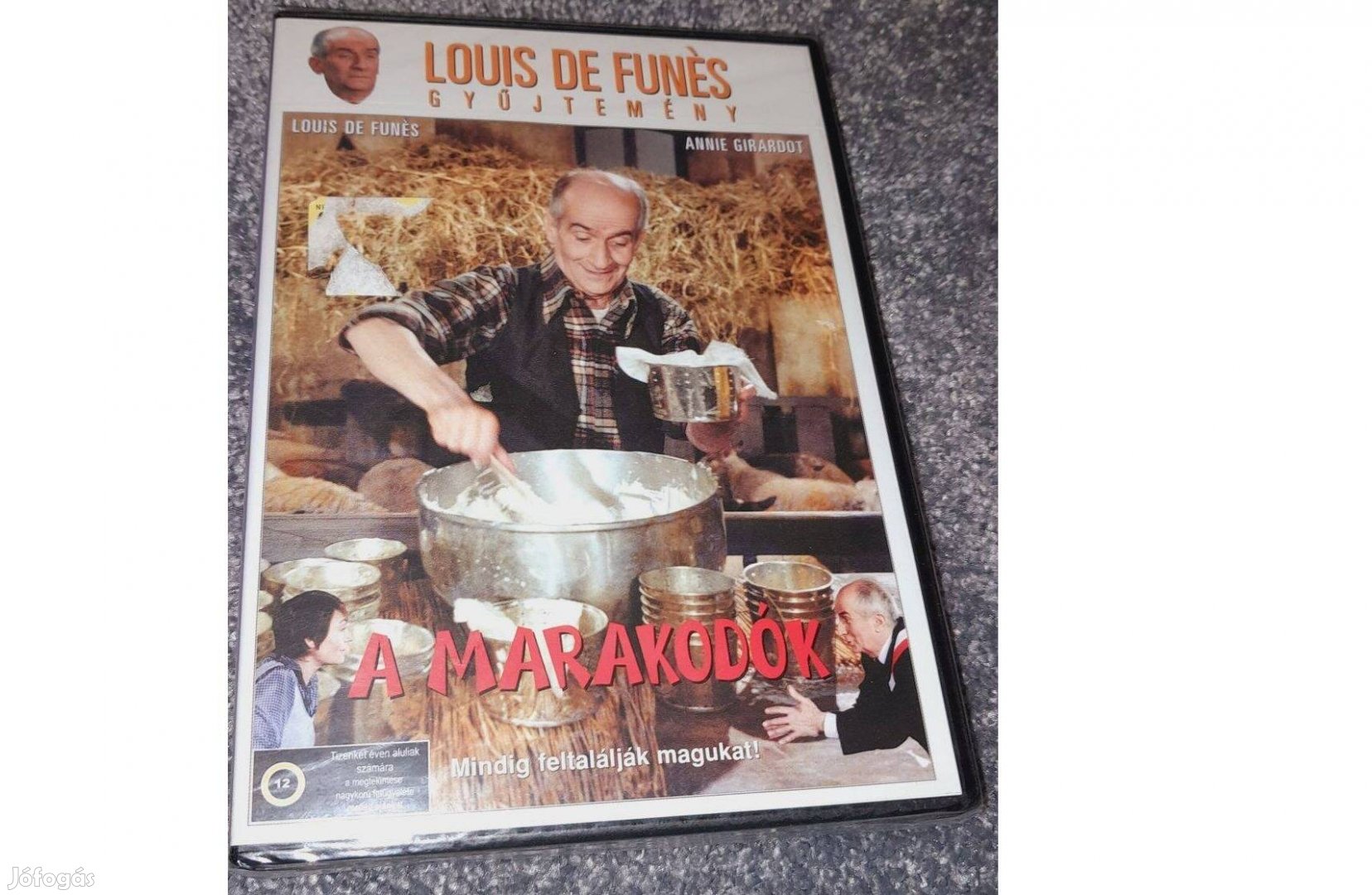 Új, Fóliás DVD - A marakodók DVD (1978) Louis de Funés (Lütyő)