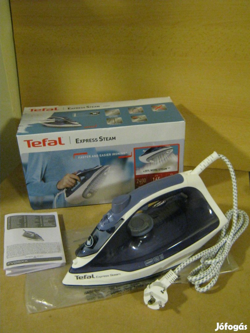 Új! Gőzölős Vasaló Tefal FV-2837E0 Express Steam, jótállással