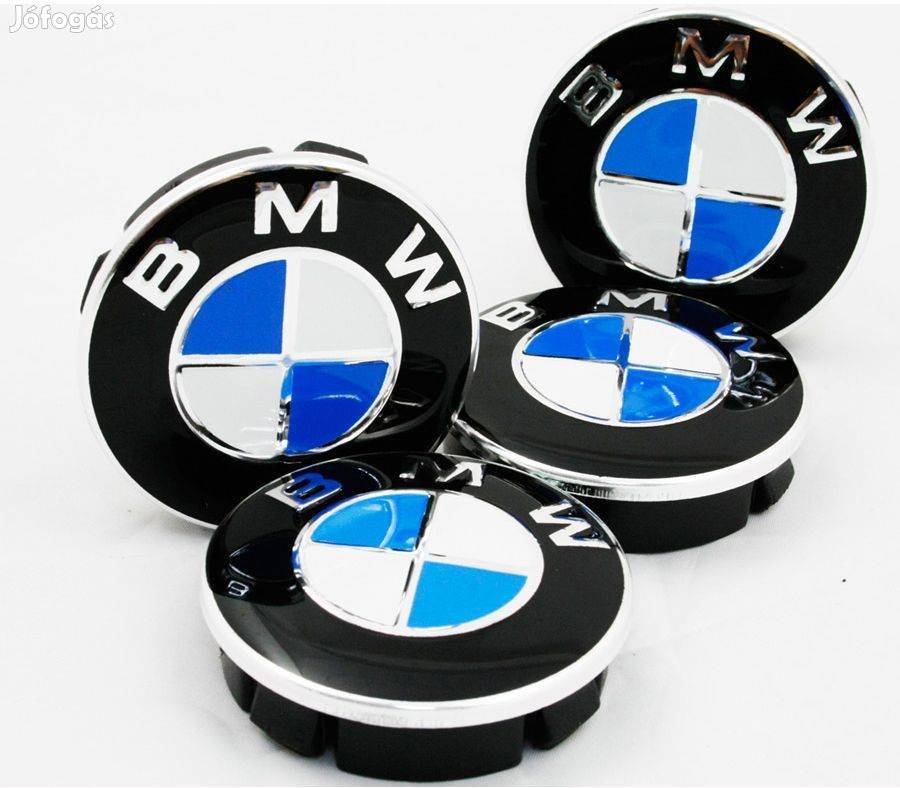 Új, Gyári BMW felni kupak, felni közép, porvédő kupak (68mm)