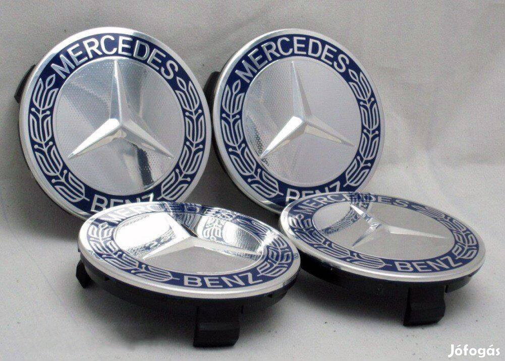 Új, Gyári Mercedes felni kupak, felni közép, porvédő kupak (75MM)