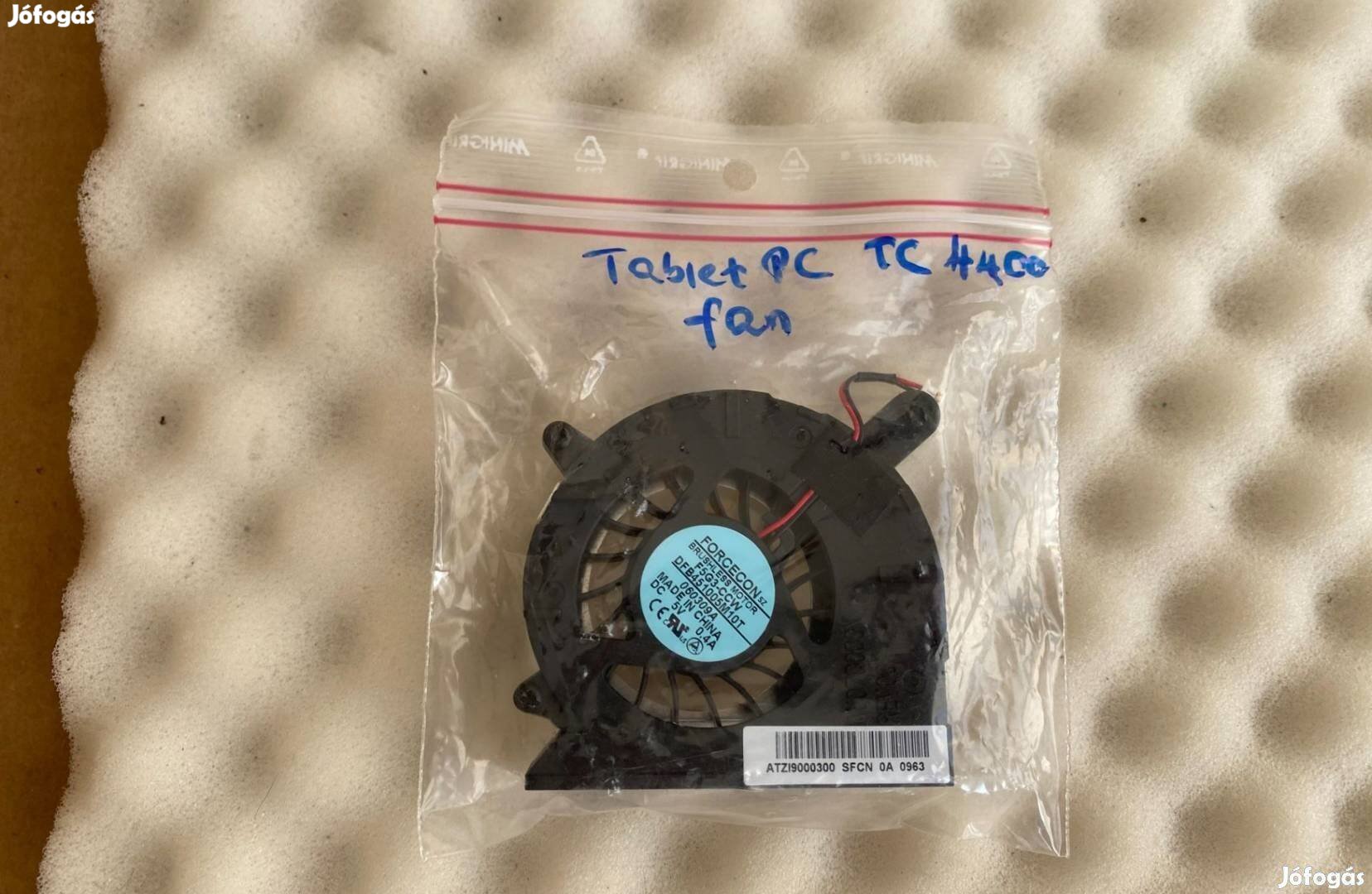 Új! HP Compaq NC4400 TC4400 ventilátor gyári új DFB451005M10