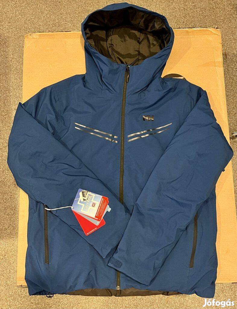 Új! Helly Hansen Alpine Insulated jacket, férfi télikabát, kék, XXL