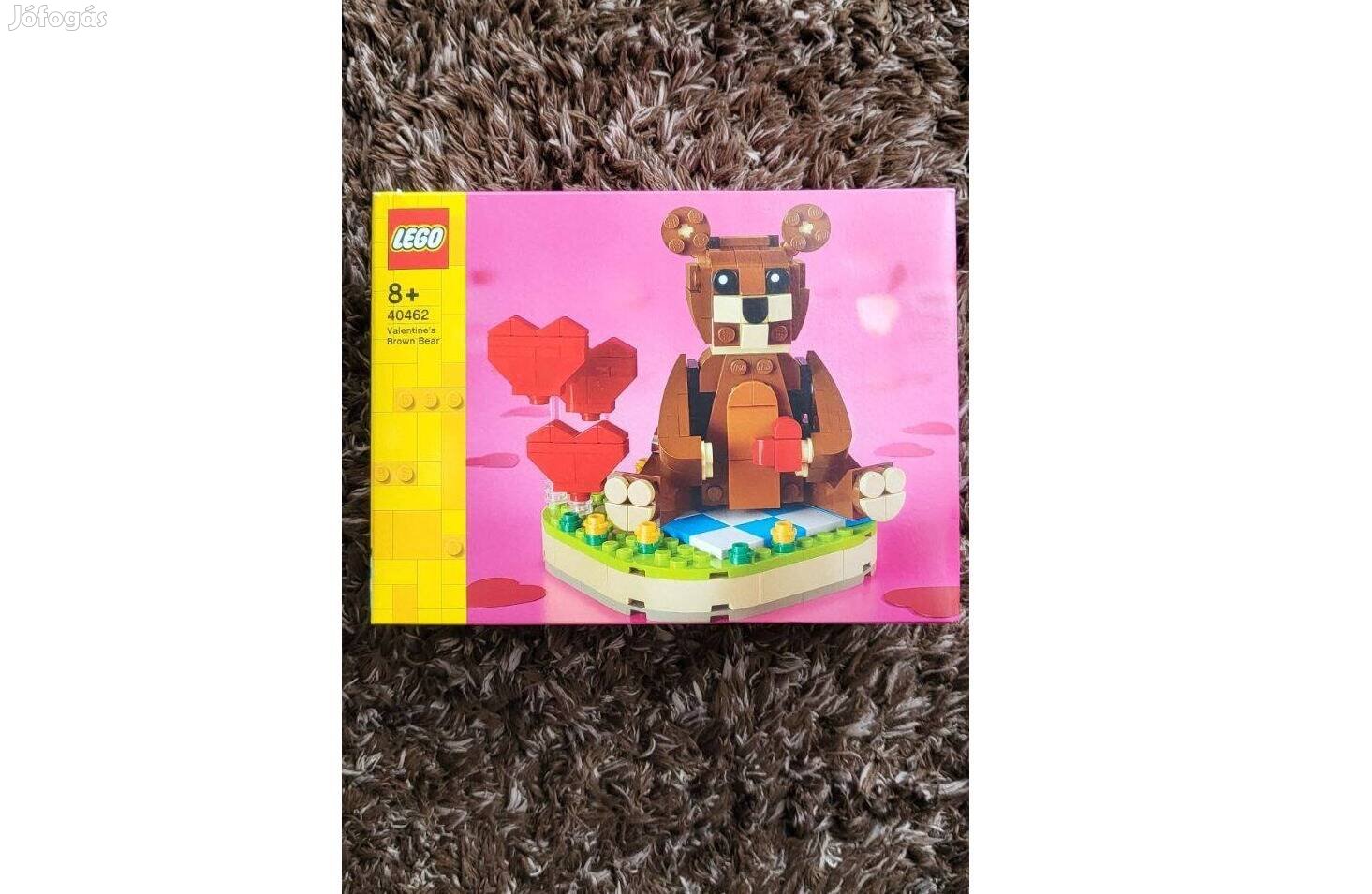 Új, Hibátlan, Bontatlan! 40462 LEGO Seasonal Valentin napi barna maci