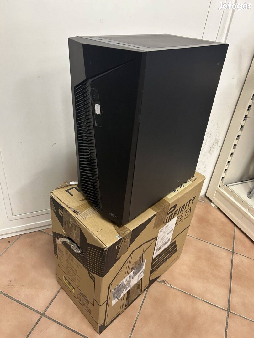 Új, Infinity Zeta rgb pc ház, számítógépház