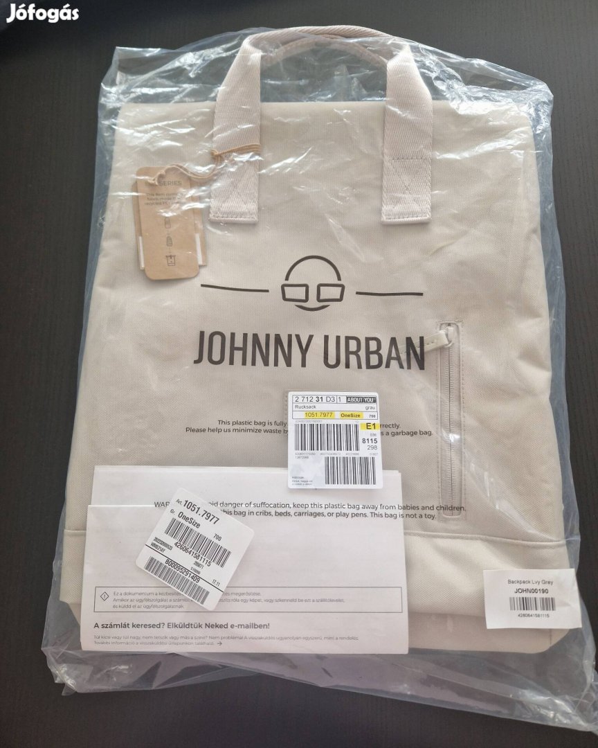 Új! Johnny Urban Ivy hátizsák (bontatlan)