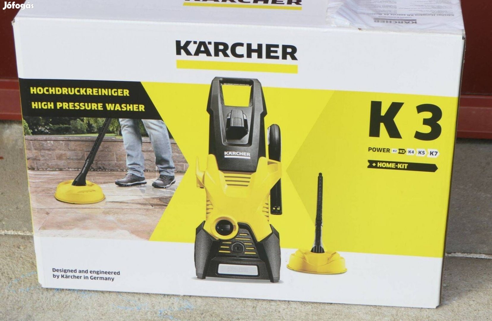 Új! Karcher K3 Home Kit magasnyomású mosó + felülettisztító