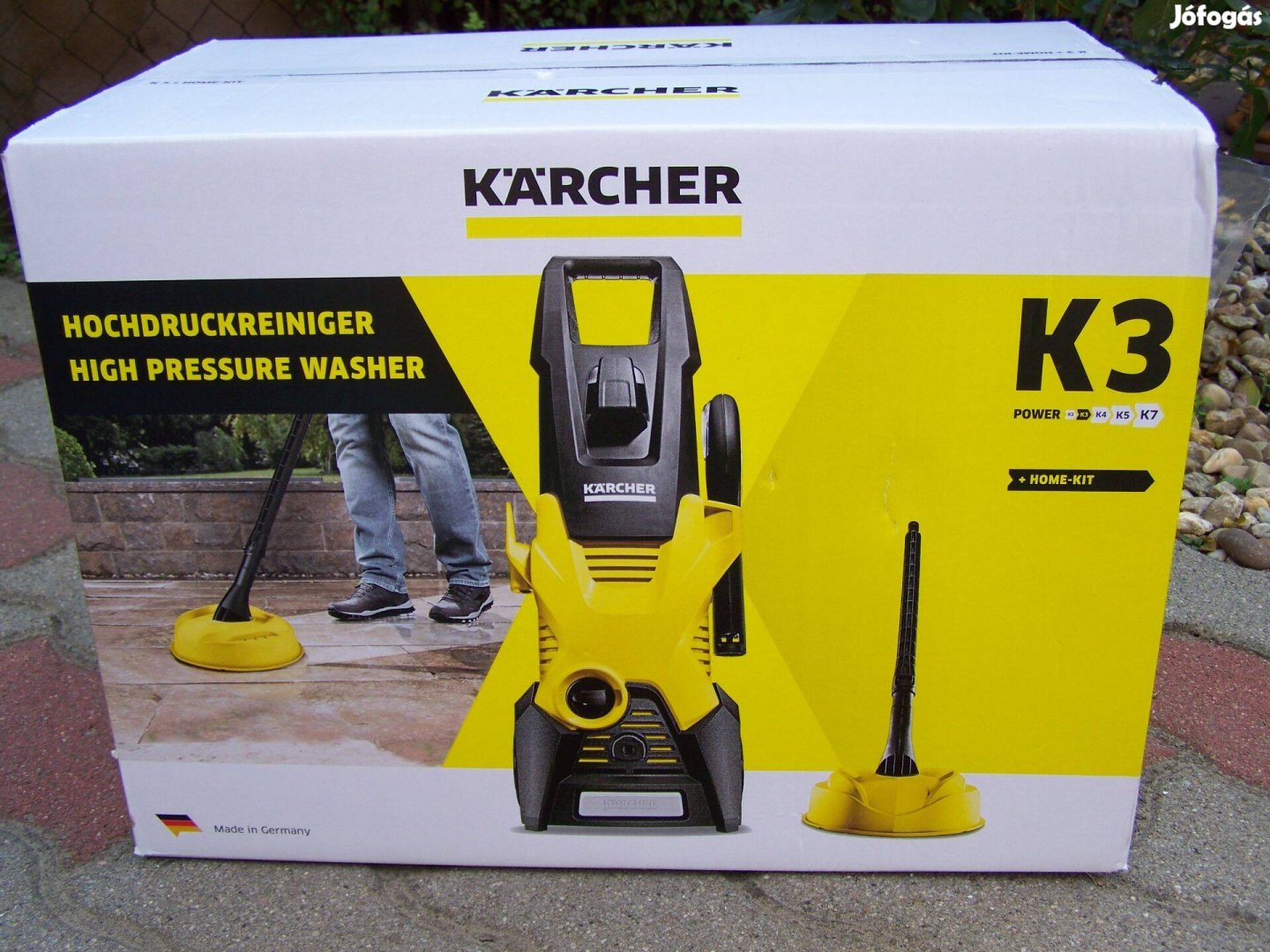 Új! Karcher K3 + Home Kit magasnyomású mosó + felülettiszító