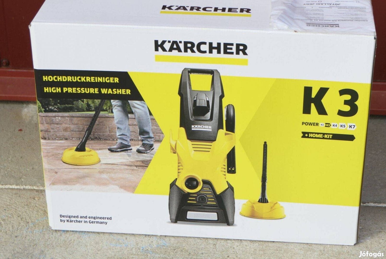 Új! Karcher K3 + Home Kit magasnyomású mosó + felülettiszító