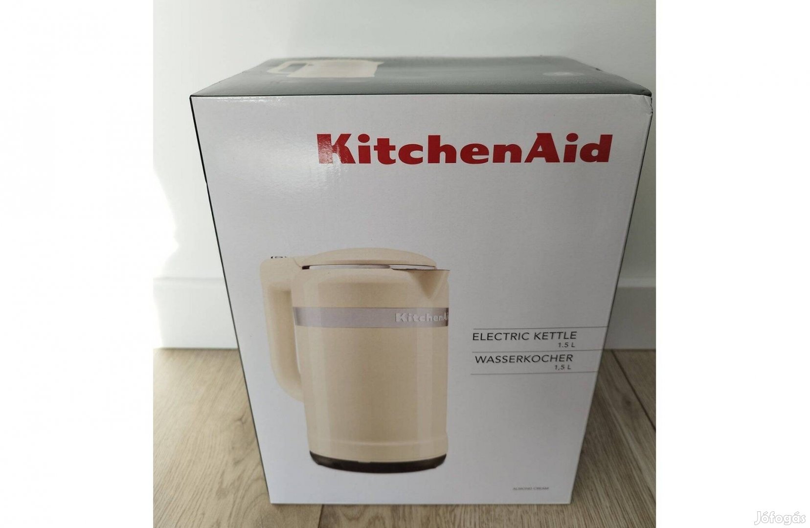 Új! Kitchenaid vízforraló 1,5L mandulakrém 5KEK1565EAC