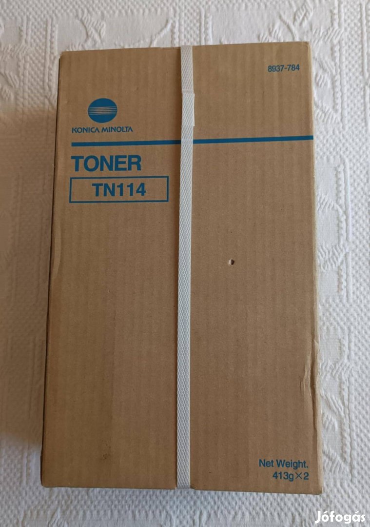 Új Konica Minolta TN 114 2 Darabos Fekete Másolótoner