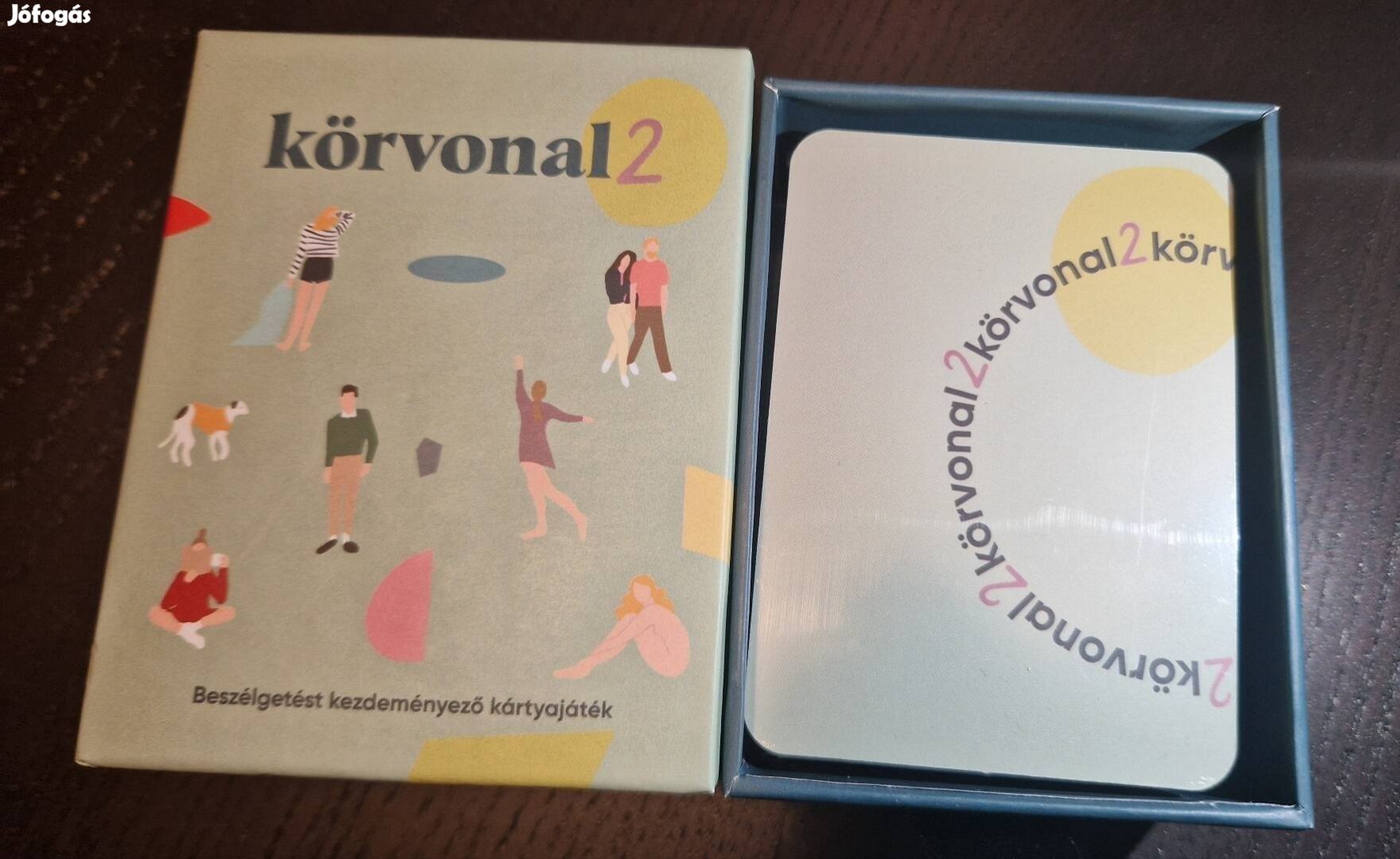 Új! Körvonal 2. kártyajáték - bontatlan kártyapaklival