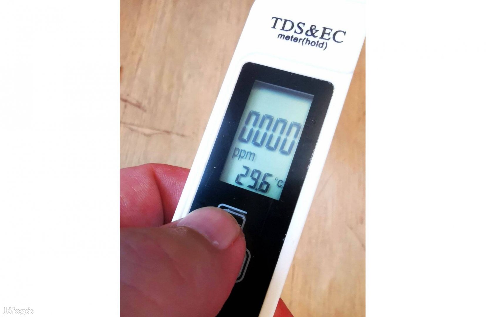 Új, LCD vízkeménység és hőmérő TDS EC -50%