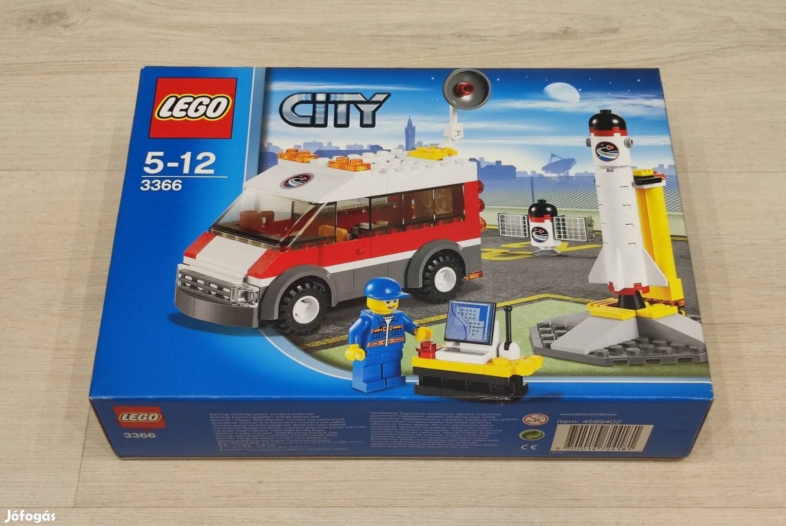 Új! LEGO 3366 City Műholdkilövő állomás