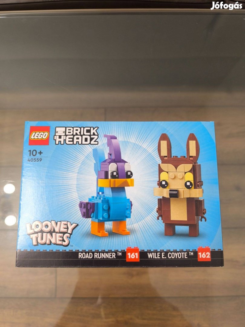 Új! LEGO Brickheadz 40559 Looney Tunes Road Runner & Wile E. Coyote