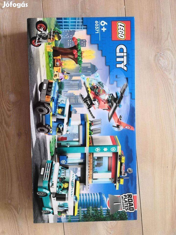 Új! LEGO City - Mentő járművek központja (60371)