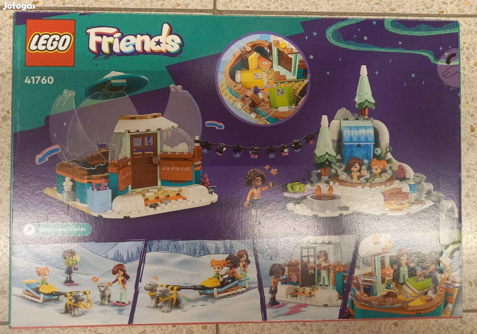 Új! LEGO Friends - Kalandos vakáció az igluban