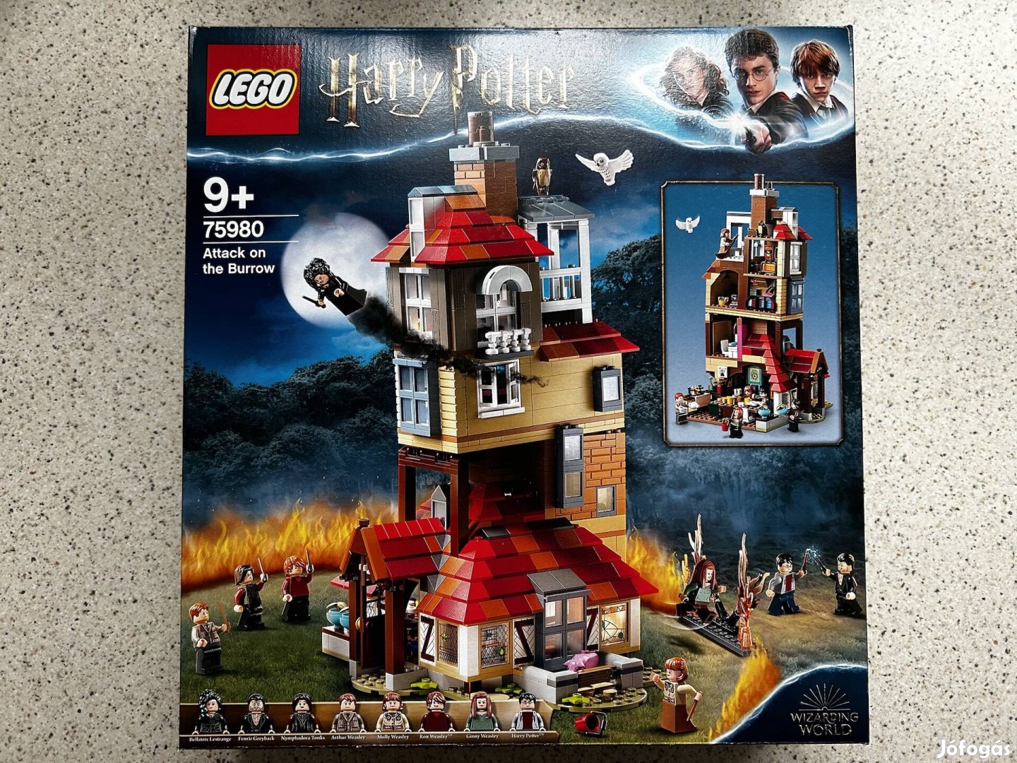 Új! LEGO Harry Potter 75980 - Támadás az Odú ellen