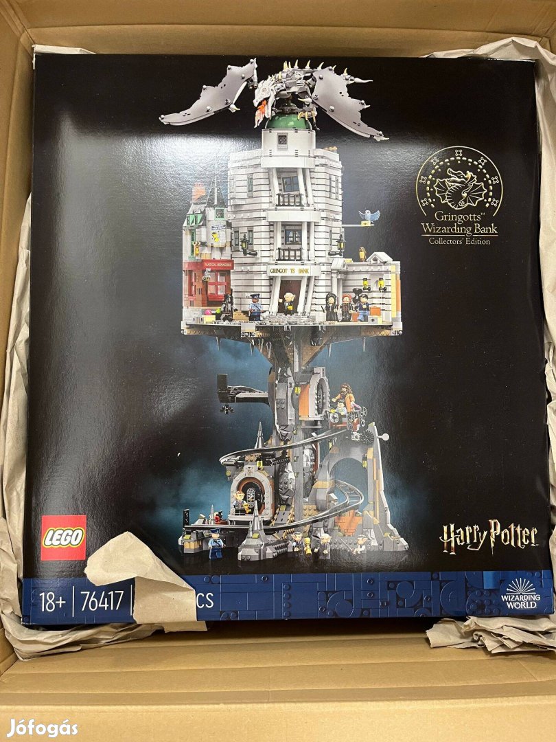 Új, LEGO Harry Potter - Gringotts a varázslók bankja 76417 eladó