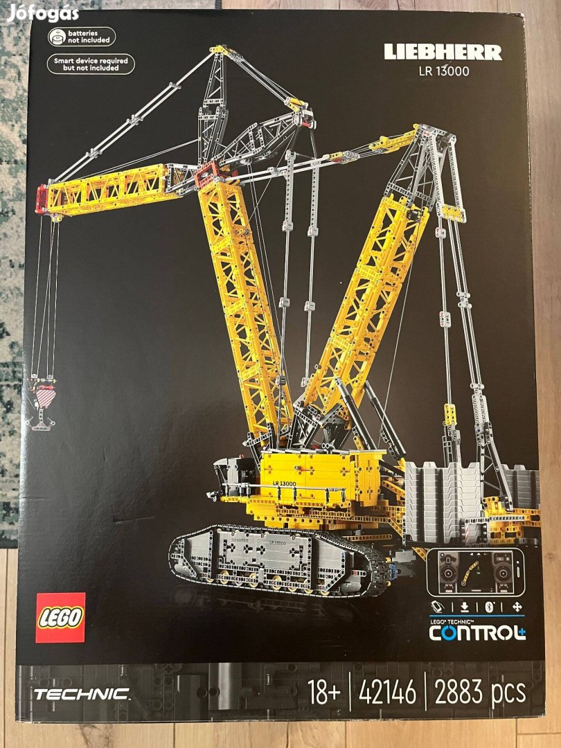 Új, LEGO Technic - Liebherr LR 13000 lánctaplas daru (42146) eladó